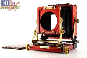 【Almost Unused】 Wista Field 45 DX 4x5 Rose wood Large Format Camera From JAPAN - Picture 1 of 16
