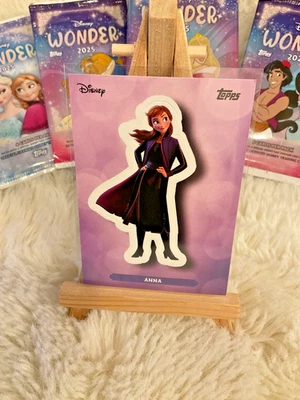 2025 TOPPS Disney Wonder #ES-22 Sticker Card Anna – Frozen - Bild 1 von 2