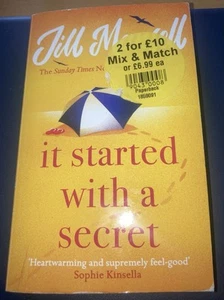 IT STARTED WITH A SECRET: THE FEEL-GOOD NOVEL OF THE SUMMER By JILL MANSELL BOOK - Imagen 1 de 9