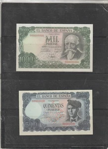 España Billetes de año 1971 edición facsímil para coleccinismo (HG-675) - Picture 1 of 1