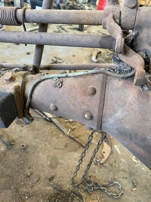 Buje trasero derecho diferencial Buick 1928 línea de grasa Foto 1 de 2