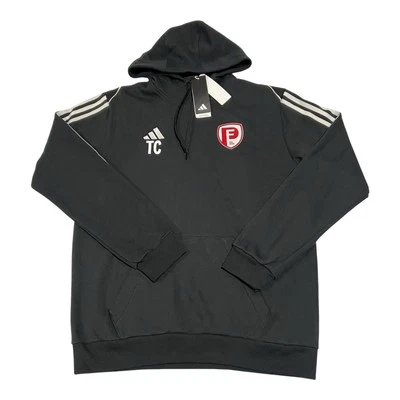 New Adidas Hoodie Men's Size Medium TIRO 23 Soccer Pullover 3 Stripe - Image 1 of 4