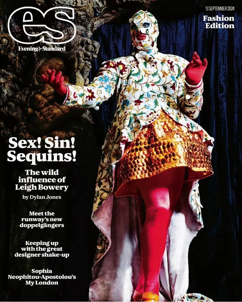 Leigh Bowery The Wild Influence of Fashion Edition ES Magazine 13 Sep 2024 Final - Image 1 of 1