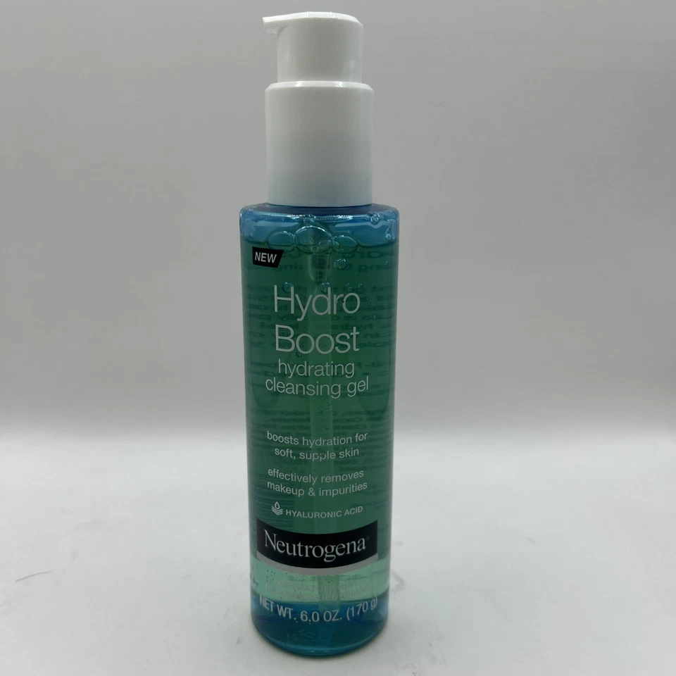 Gel Limpiador Facial Neutrogena Hydro Boost Hidratante 6oz Lavado y Desmaquillante  Foto 1 de 1