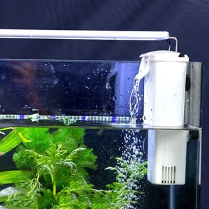 3W Turtle Low Water Filter Silent Waterfall Turtle Filter for Aquarium - Picture 1 of 11