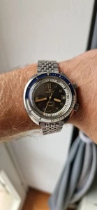 Replay Squale Compressor 200 Mt Supermatic Acciaio 41 Mm Uomo Super Bachelite - Foto 1 di 11