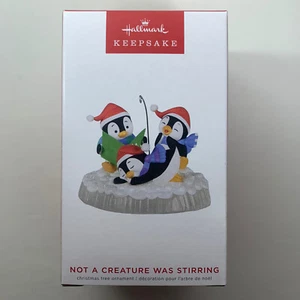 Hallmark Keepsake Not A Creature Was Stirring Christmas Tree Holiday Ornament - Picture 1 of 6