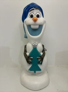 Disney Frozen Olaf 24" Christmas Lighted LED Blow Mold Yard Decor - Picture 1 of 3