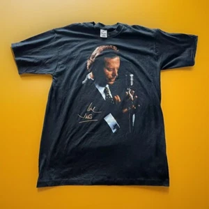 julio iglesias Crazy 1994 Single Rare Vintage Stitch Black Shirt XL - Bild 1 von 8