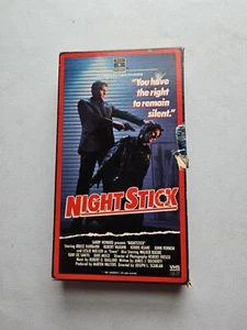 Night Stick VHS Tape, Bruce Fairbairn, COMPLETE/TESTED SEE PHOTOS (VHS98) - Bild 1 von 4