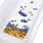 Nonslip Bathtub Mat Washable Bathtub Mat For Kids Extra Soft PVC 30''X 17''