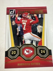 2024 Donruss Harrison Butker The Champ is Here Insert - Picture 1 of 2