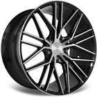 Alloy Wheels 22&quot; Riviera RV130 Black Polished Face For Volvo XC60 [Mk1] 09-17
