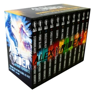 NEW BOX x 10 ALEX RIDER books Anthony Horowitz Stormbreaker Point Blanc Russian - Picture 1 of 10