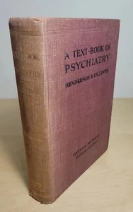 A Textbook Of Psychiatry For Students Henderson And Gillespie 6th Edition 1944 - Picture 1 of 12