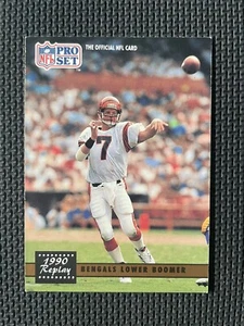 Boomer Esiason #327 Pro Set 1991 - “Bengals Lower Boomer” - Bengals Hall of Fame - Picture 1 of 2