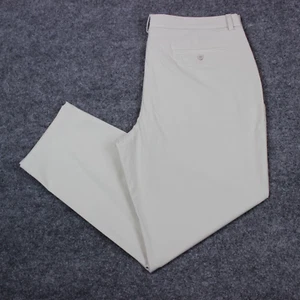 Pantalones Vineyard Vine para hombre 38X30 gris marfil rendimiento elástico golf - Imagen 1 de 16