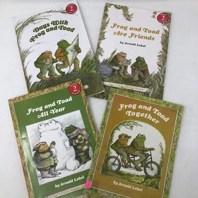 Frog and Toad 4 Book Set: Good Condition - Free Shipping - Image 1 of 4