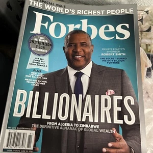 Forbes 2018 Special Issue. Worlds Richest People. Billionaires. T -144 - Picture 1 of 5