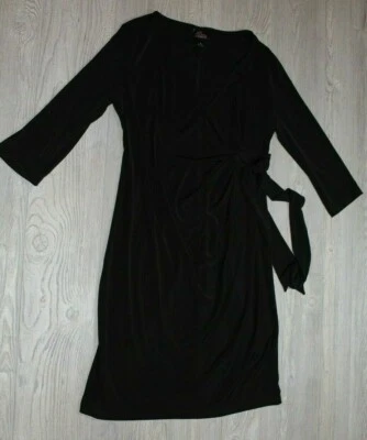 Oh Baby by Motherhood Maternity Little Black Dress Size Medium Stretchy Party - Image 1 of 4