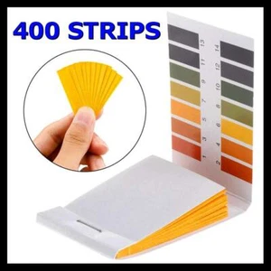 400 pH Test Strips Urine Litmus Paper Saliva Acid Alkaline Liquid Indicator Test - Picture 1 of 12