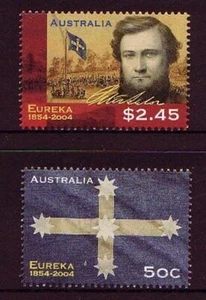 Australien 2004 Eureka Stockade Sg 2396-2397 Fein Gebraucht - Picture 1 of 1