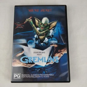 Gremlins PAL DVD Region 4 - Steven Spielberg Cult Classic Film Movie - Picture 1 of 4