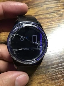 Samsung Galaxy Gear S2 40mm Stainless Steel Case Black Classic - Picture 1 of 4