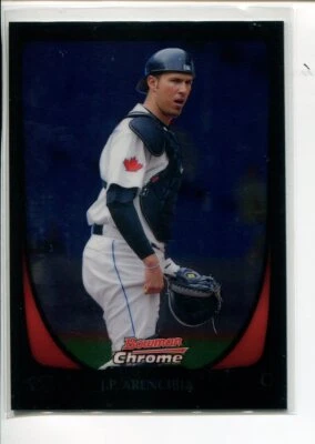 2011 Bowman Chrome J.P. Arencibia #56 Toronto Blue Jays - Image 1 of 2
