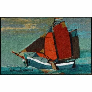 Rosina Wachtmeister Fußmatte waschbar Sail Away 50x75 cm Sauberlaufmatte - Bild 1 von 10