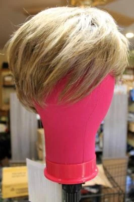 Peluca de encaje frontal Estetica Designs Jett Pixie marrón claro rubio dorado NUEVA Foto 1 de 4