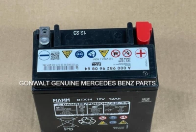 Mercedes Benz GLS450 GLS550 GLS63 AMG 2016-2019 Vehicle Battery 000982960864 — 第 1/3 张图片
