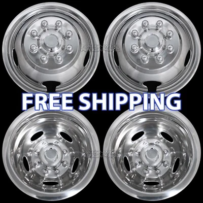 for Dodge Ram 3500 2003-2018 17" Dually Wheel Simulators Dual Rim Covers Hubcaps - Image 1 of 4