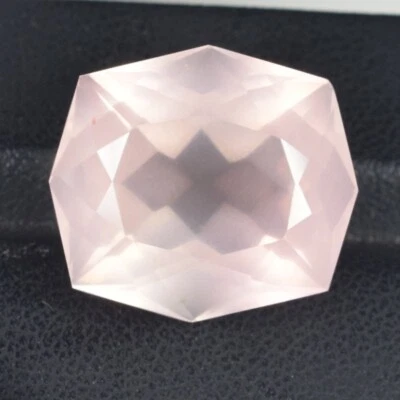 Cojín 20,82 ct LUSTROSO MEJOR GRADO ROSA CLARO NATURAL CUARZO Ver VDO dr Foto 1 de 2