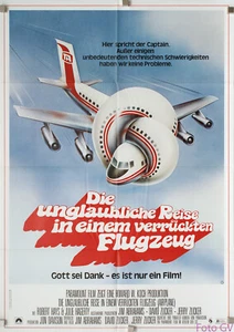 Plakat Unglaubliche Reise in einem verrückten Flugzeug/Airplane! 1980 Bridges ++ - Bild 1 von 1