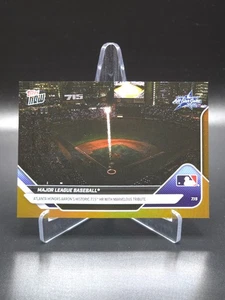 715 HRs! Hank Aaron 2025 Topps Now MLB All-Star Game Atlanta #431 Gold #35/50 - Picture 1 of 4