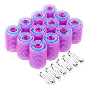 Selbstgreifende Rollen Set - 60-teilig mehrfarbig Lockenwickler und Clips mehrfarbig - Bild 1 von 8