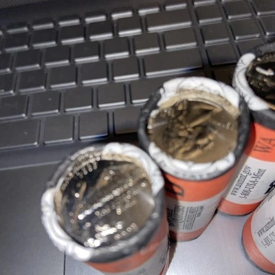 2007 D Washington State Quarter Unopened "Beautiful" Orange US Mint Coin Roll! - Image 1 of 4