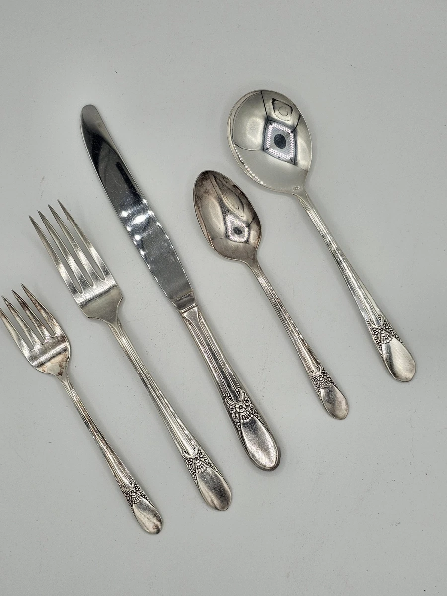 Wm. Rogers & Son 1900-1940 Antique US Silver-Plated Flatware Sets