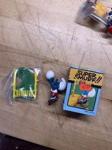 Super Smurf Vintage Collectible In Box BOX WEAR SEALED Basketball Goal - Picture 1 of 2
