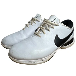 Nike Air Zoom Victory Tour 2 Men's 7 Golf Shoes White Black DJ6569-100 GUC Spike - Picture 1 of 12