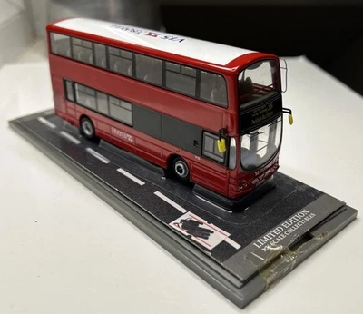 CORGI Wright Eclipse Gemini Volvo B7TL 1:76 Diecast V15 London Travel Route 381 Foto 1 de 4