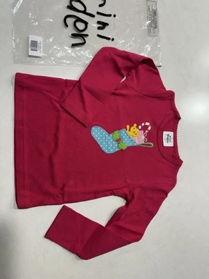 Mini Boden Stocking T Shirt Top Christmas NWT New 3-4 - Image 1 of 4