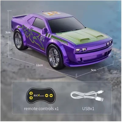 RC Car 1:43 2.4G High Speed Drift RC Car w/APP Control &  Lights 4WD Racing Car - Image 1 of 4