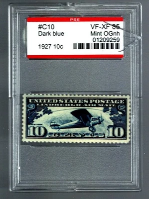 U.S. #C10 VF-XH Graded 85 by PSE SMQ $30.00 - Image 1 of 3