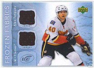 07-08 Upper Deck ICE Alex Tanguay Dual Jersey