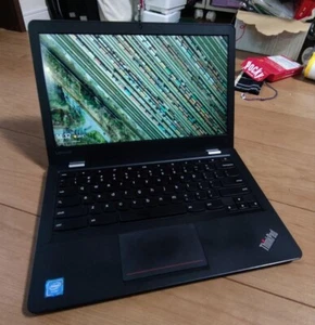 Lenovo ThinkPad 13 Chromebook Intel Celeron 3855U eMMC 16GB RAM 4GB 13.3 Inches - Picture 1 of 7