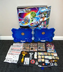 Paquete Beyblade ráfaga, estadios de batalla, pegatinas sin usar, instrucciones de lanzadores - Imagen 1 de 16