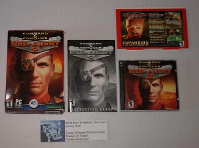 Command & Conquer: Red Alert 2 Complete in Box Smoosh Damage Discs Very Good - Image 1 of 4