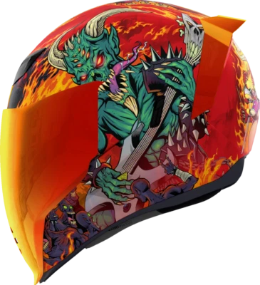 Icon Airflite MIPS Full Face Motorcycle Helmet Blegh Red Large - Imagem 1 de 4